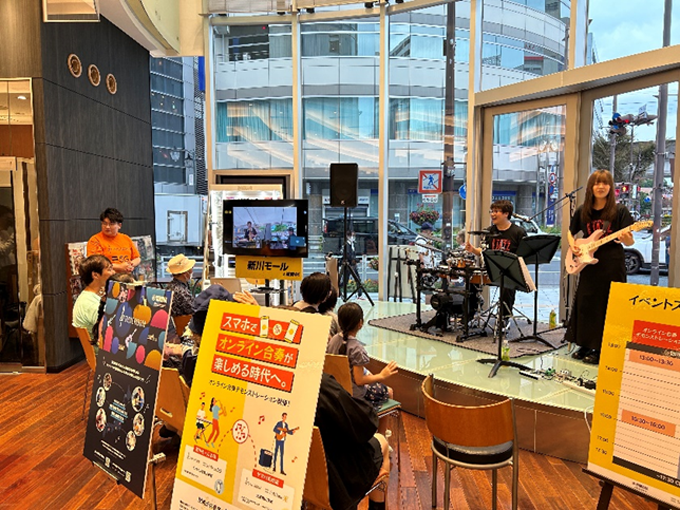 ヤマハミュージック浜松店の様子